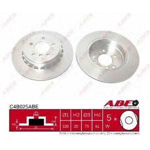спирачен диск ABE C4B025ABE