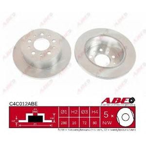 спирачен диск ABE C4C012ABE