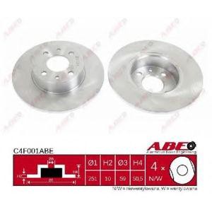 спирачен диск ABE C4F001ABE