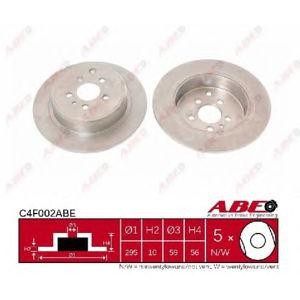 спирачен диск ABE C4F002ABE
