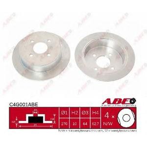 спирачен диск ABE C4G001ABE