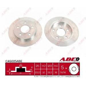 спирачен диск ABE C4G005ABE