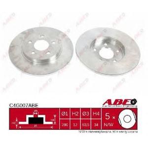 спирачен диск ABE C4G007ABE