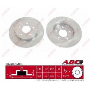 спирачен диск ABE C4G009ABE