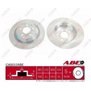 спирачен диск ABE C4G012ABE
