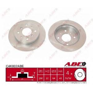 спирачен диск ABE C4K002ABE