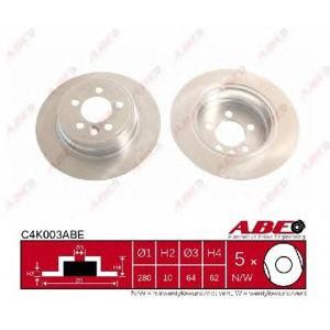 спирачен диск ABE C4K003ABE