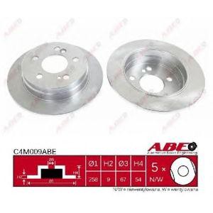 спирачен диск ABE C4M009ABE