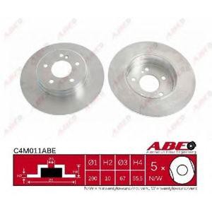 спирачен диск ABE C4M011ABE