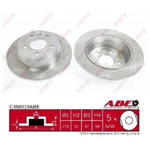 спирачен диск ABE C4M019ABE