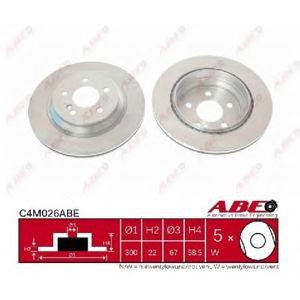 спирачен диск ABE C4M026ABE