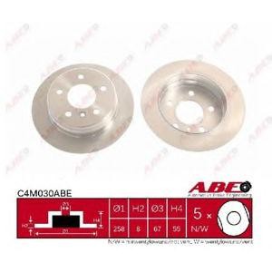 спирачен диск ABE C4M030ABE