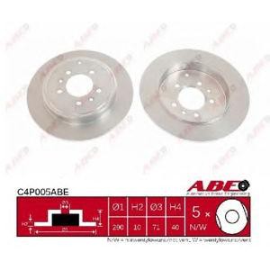 спирачен диск ABE C4P005ABE