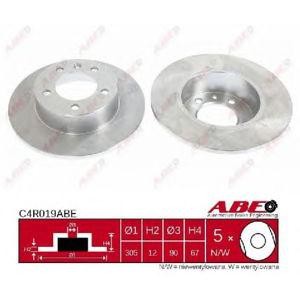спирачен диск ABE C4R019ABE