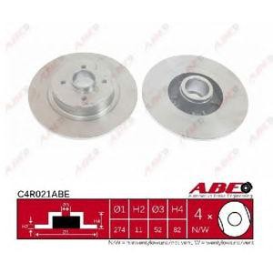 спирачен диск ABE C4R021ABE