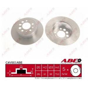 спирачен диск ABE C4V001ABE