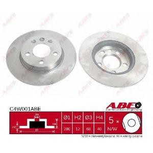 спирачен диск ABE C4W001ABE