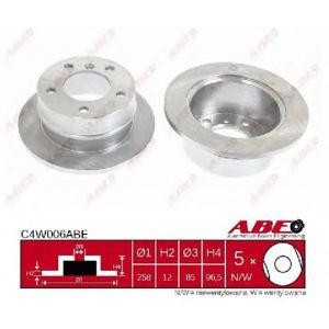 спирачен диск ABE C4W006ABE