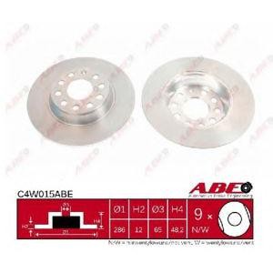 спирачен диск ABE C4W015ABE
