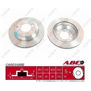 спирачен диск ABE C4W016ABE
