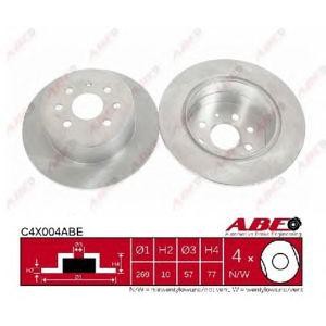 спирачен диск ABE C4X004ABE