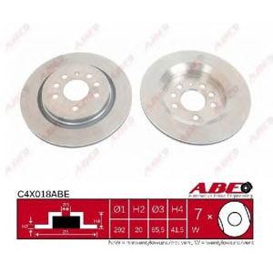 спирачен диск ABE C4X018ABE