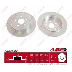 спирачен диск ABE C4Y000ABE