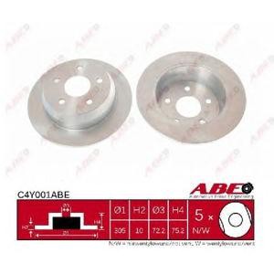 спирачен диск ABE C4Y001ABE