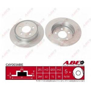 спирачен диск ABE C4Y003ABE