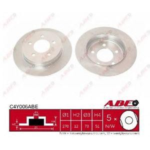 спирачен диск ABE C4Y006ABE