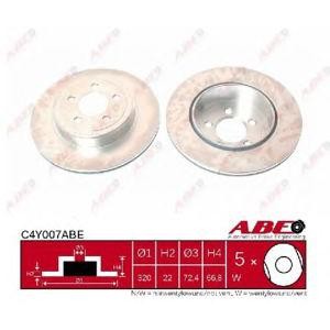 спирачен диск ABE C4Y007ABE