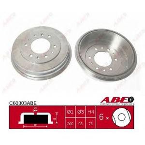 спирачен барабан ABE C60303ABE 