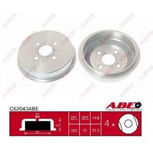 спирачен барабан ABE C62043ABE 