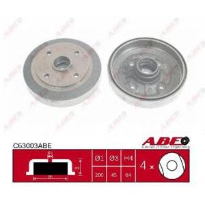 спирачен барабан ABE C63003ABE