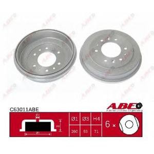 спирачен барабан ABE C63011ABE