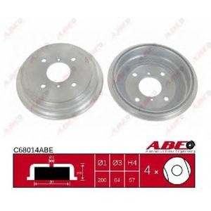 спирачен барабан ABE C68014ABE 