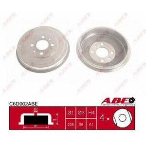 спирачен барабан ABE C6D002ABE 