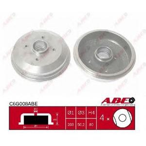 спирачен барабан ABE C6G008ABE