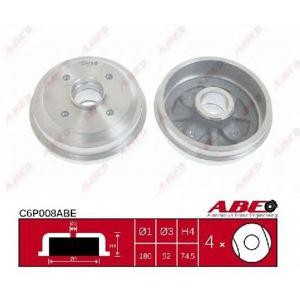 спирачен барабан ABE C6P008ABE