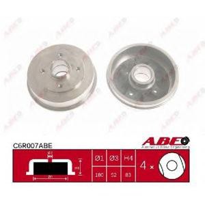 спирачен барабан ABE C6R007ABE 