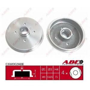 спирачен барабан ABE C6W002ABE 