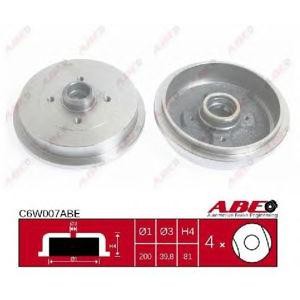 спирачен барабан ABE C6W007ABE