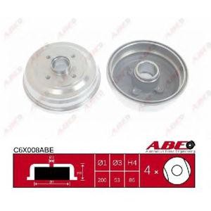 спирачен барабан ABE C6X008ABE 