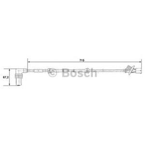 датчик abs BOSCH 0 265 001 339 