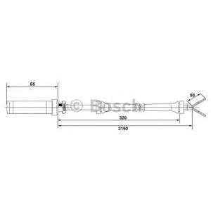 датчик abs BOSCH 0 265 004 009