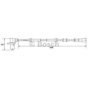 датчик abs BOSCH 0 265 006 162 