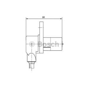датчик abs BOSCH 0 265 006 232 