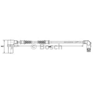 датчик abs BOSCH 0 265 006 266