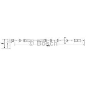 датчик abs BOSCH 0 265 006 306