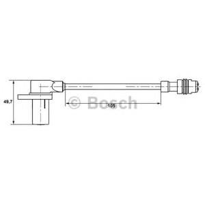 датчик abs BOSCH 0 265 006 344 